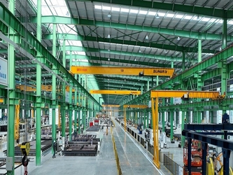 Shandong Sunway Steel Building Co., Ltd. factory production line