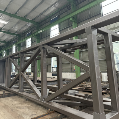 quality  Q235B Q355B Pipe Rack Structure Chemical Steel Framework Construction factory