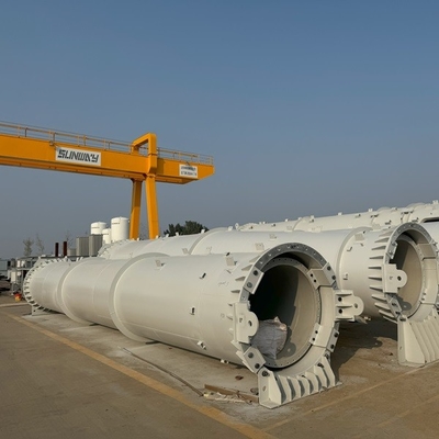 quality  Thermal Isolation Steel Chimney In Power Plants Chemical Plants Oil Refineries factory