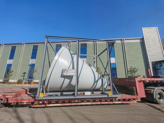 Industrial Conical Cylinder Processing Steel Structure Fabrication AISC/CE Compliant For Heavy Load Systems