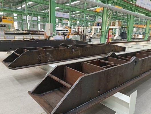 Customized Steel Structure Roadway Support For Mining Equipment CE AISC JIS CWB