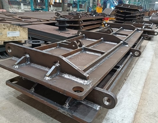 Customized Steel Structure Roadway Support For Mining Equipment CE AISC JIS CWB