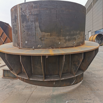 Mild Steel Crushing Station Steel Structural Fabrication for Custom Equipment
