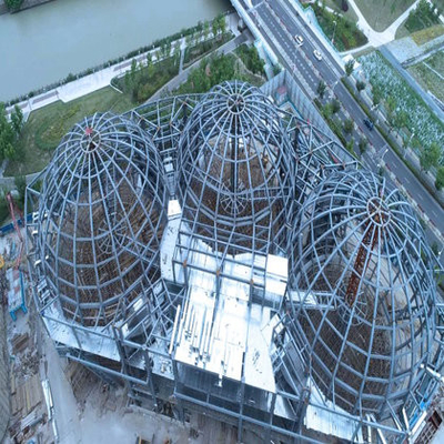 Steel Stadium Prefabricated Structural Steel Building Large Span Space Project