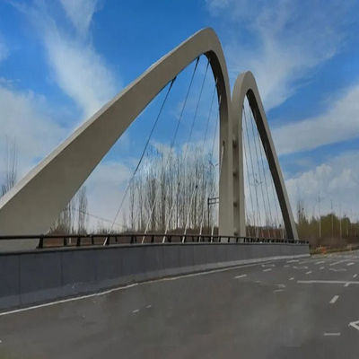 Large Span Space Steel Bridge Steel Hall Building CE AISC JIS CWB