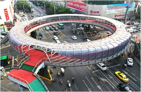 Large Span Space Steel Bridge Steel Hall Building CE AISC JIS CWB