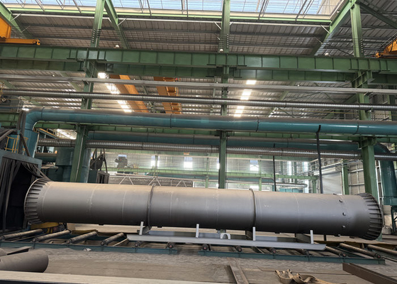 Customized Steel Structure Chimney Fabrication For Chemical Plant Engineering