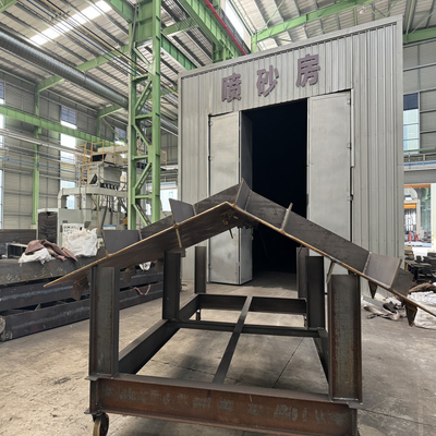 Customized Boiler Steel Structure For Power Plant Equipment HRSG Structure