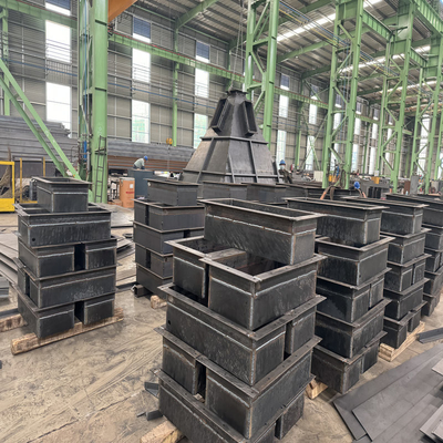 Dust Collector Main Structure Shell Dust Discharge Custom Steel Fabrication
