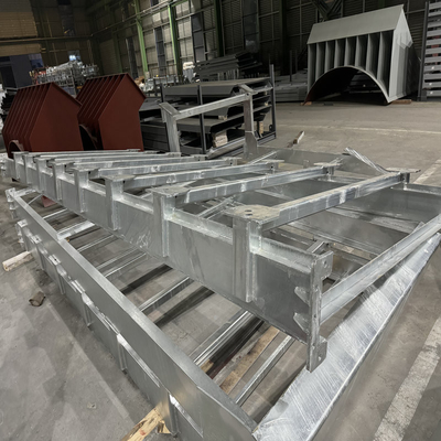 Equipment Platform Steel Structure Frame Fabrication Structural Supports Galvanized