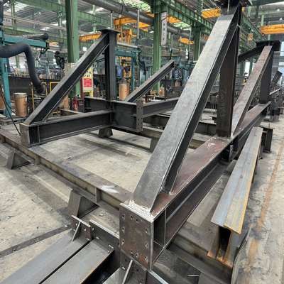Customized Steel Structures Boiler Steel Structure Components EN1900 AISC JIS CWB