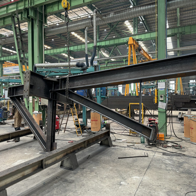 Customized Steel Structures Boiler Steel Structure Components EN1900 AISC JIS CWB
