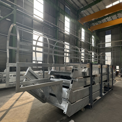 Galvanized Steel Ladder Processing Structural Steel Fabrication