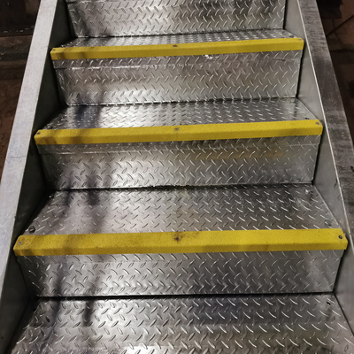 Steel Structure Staircase Steel Ladder HDG Painting Steel Fabrication Stairs