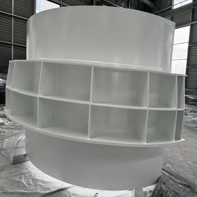 Industrial Conical Cylinder Processing Steel Structure Fabrication AISC/CE Compliant For Heavy Load Systems