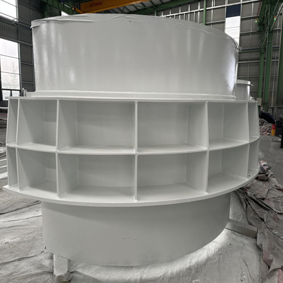Industrial Conical Cylinder Processing Steel Structure Fabrication AISC/CE Compliant For Heavy Load Systems