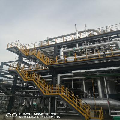 Customized Steel Structure Pipe Rack For Prtrochemical Platform CE AISC JIS CWB