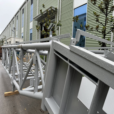 Multi Story Equipment Platform Steel Frame Structure with Painting / HDG Surface treatment