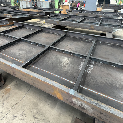 OEM Boiler Steel Structure Fabrication for Dust Collector Clean Box Air Room