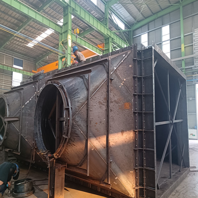 Carbon Steel Refuse Incinerator Customized Boiler Steel Structure Fabrication