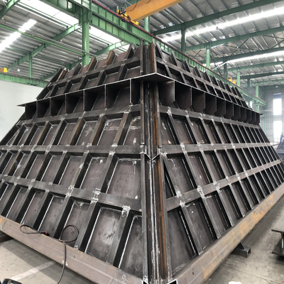 Dust Collector Carbon Steel Structure Ash Hopper Customized Steel Structure Fabrication