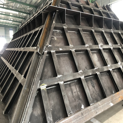 Dust Collector Carbon Steel Structure Ash Hopper Customized Steel Structure Fabrication