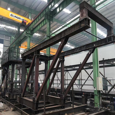 Bridge Erecting Machine Heavy Steel Fabrication Bridge Construction CE AISC JIS CWB