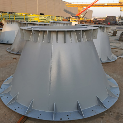 Conical Cylinder Processing Custom Boiler Steel Structure Fabrication CE AISC
