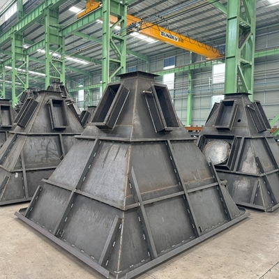 Customized Steel Structure For Electric Precipitation Dust Collection Hopper