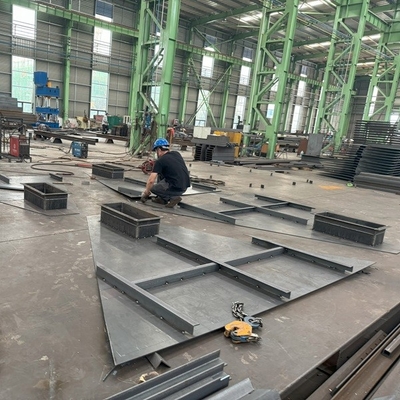 Customized Steel Structure For Electric Precipitation Dust Collection Hopper