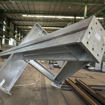 Customized High Strenth Steel Structure For Boiler Support Part