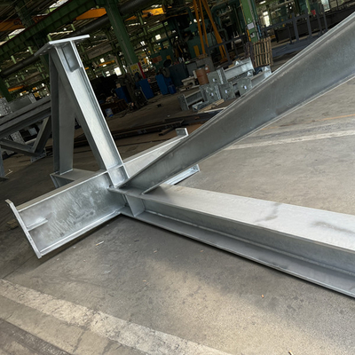 Customized High Strenth Steel Structure For Boiler Support Part