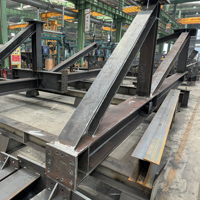 Customized High Strenth Steel Structure For Boiler Support Part