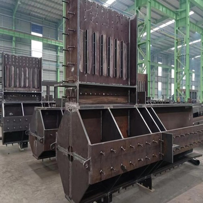 Steel Pipe Column Fabrication Heavy Duty Structural Steel Components OEM Machinery Parts