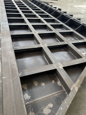 Pre Engineered Skeleton Steel Structure Fabrication A36 Material For Commercial Buildings
