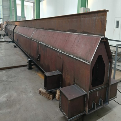 Q235B Q355B Heavy Steel Fabrication For Box Girder Gantry Crane Bridge Crane