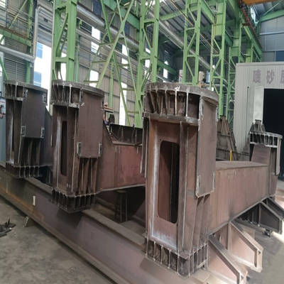 Bridge Crane Support Heavy Steel Fabrication Gantry Crane Frame Structure