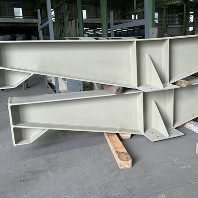High Strenth Q355 Fish Belly Beam Galvanized For Roof Support Main Part