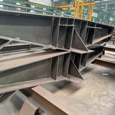High Strenth Q355 Fish Belly Beam Galvanized For Roof Support Main Part