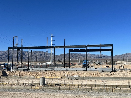 ASTM AISC Prefabricated Metal Building Steel Structure PEB Warehouse