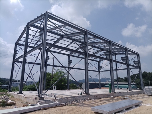Large Span Steel Structure Warehouse ASTM572 For Primary Framework‌