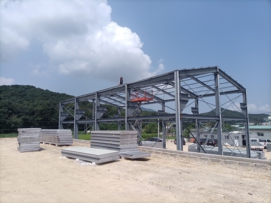 Large Span Steel Structure Warehouse ASTM572 For Primary Framework‌