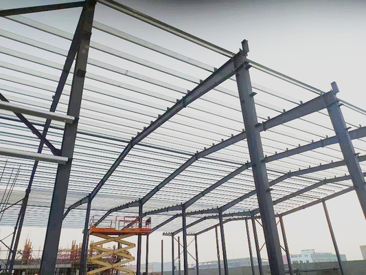 Pre Engineered Steel Warehouse Fabrication Systems GB Standard