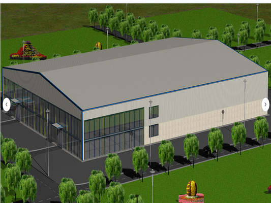 Pre Engineered Steel Warehouse Fabrication Systems GB Standard