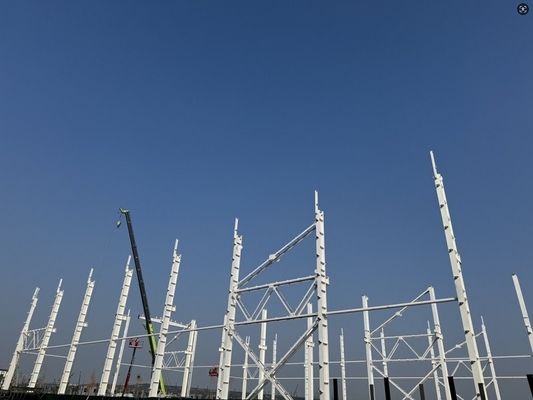 Modular Construction Pre Engineered H Section Steel Framing System For Industrial Facilities