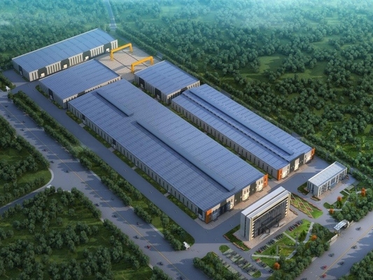 AISC Steel Workshop Buildings 20t Crane Capacity Multi Process Spatial Configurations