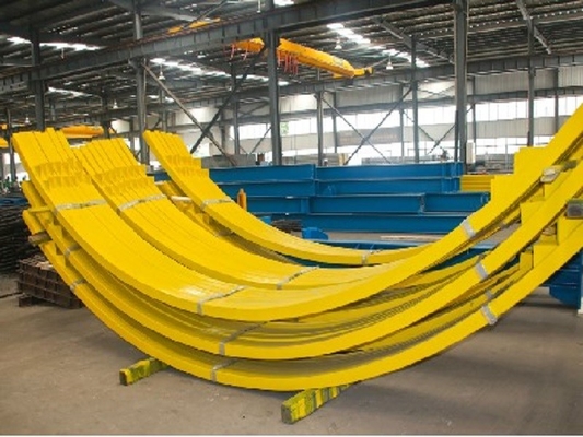 ASTM A709 Steel Pedestrian Bridge Solutions Painting Or Hot Dip Galvanized