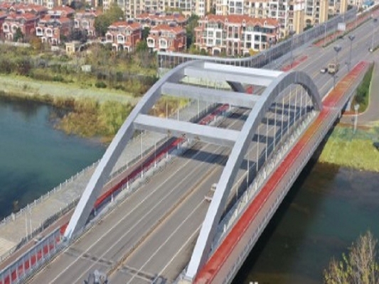 Customized‌ Long Span Steel Pedestrian Bridge System Fire Resistant