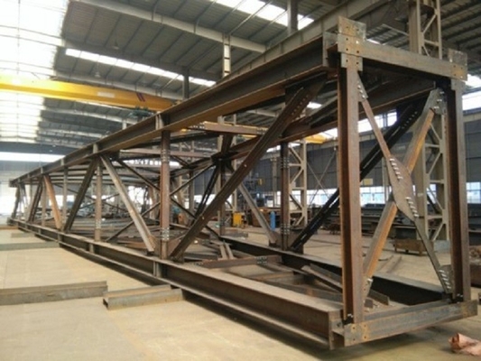 Modular Steel Pipe Rack System Fire Resistant ASTM A572