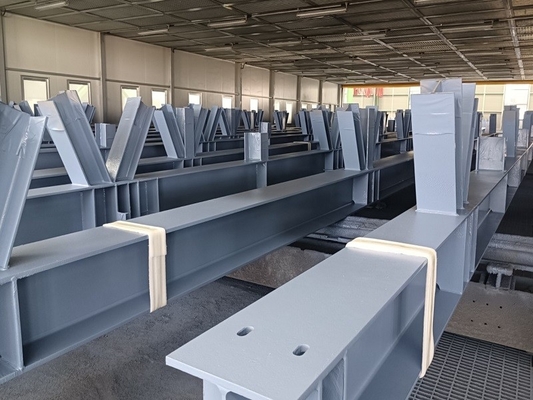 Q235B Q355B Steel Pipe Rack System for Chemical Plants